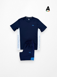 UNDER ARMOUR UTILITY SET - MIDNIGHT NAVY / WHITE