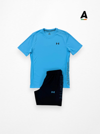 UNDER ARMOUR TECH UTILITY SET - FRESCO BLUE / BLACK