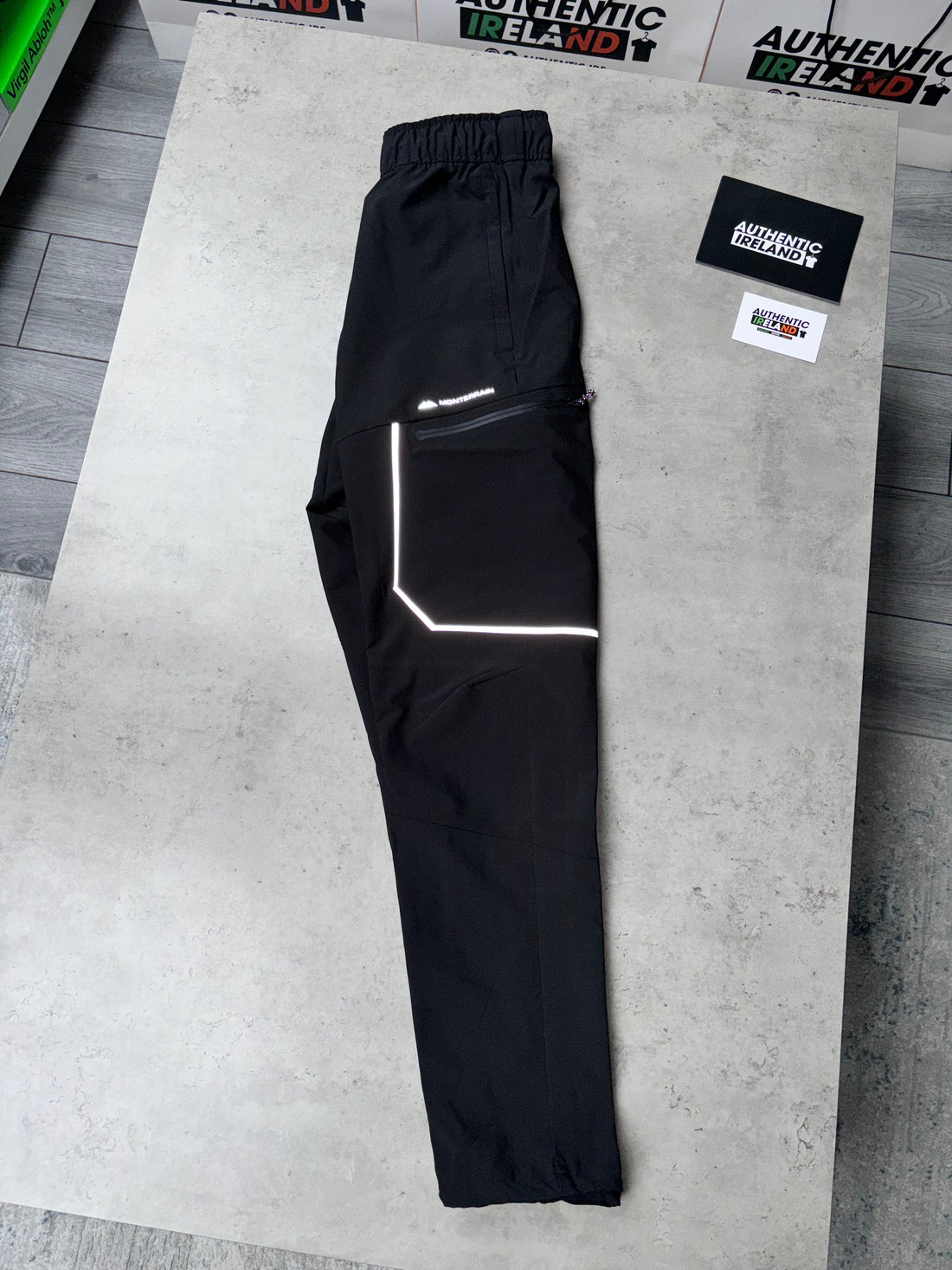 MONTERRAIN RAMBLE WOVEN TRACKSUIT - JET BLACK