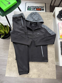 ENVI LIGHT POLY TRACKSUIT - BLACK/SLATE