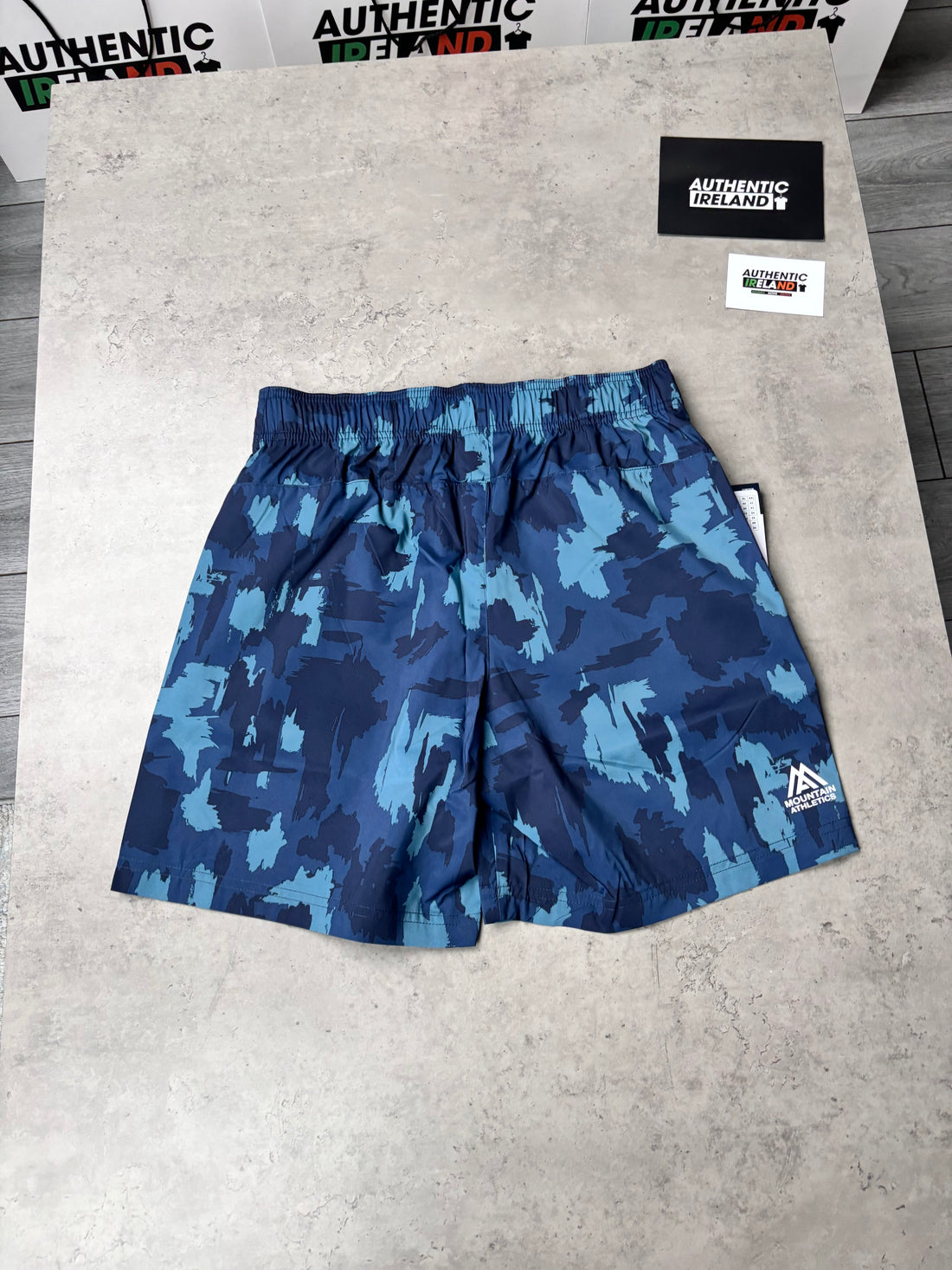 THE NORTH FACE CAMO PRINT WINDRUNNER SET - NAVY/BLUE