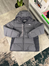 TRAILBERG TRIATHLON INSULATED PUFFER JACKET - GREY