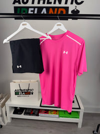 UNDER ARMOUR TECH SET - HYPER PINK/BLACK