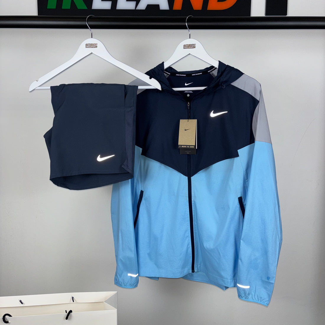 NIKE WINDRUNNER 3-PIECE SET - NAVY/BALTIC BLUE