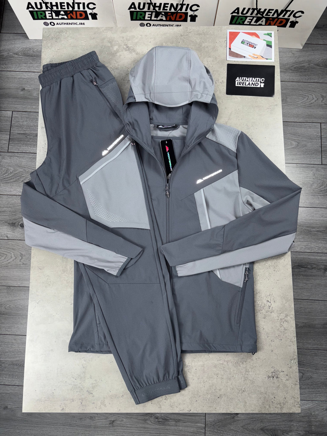 MONTERRAIN DYNAMIC 2.0 TRACKSUIT - SLATE/GREY