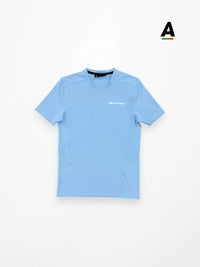 MONTERRAIN FORM WOVEN T SHIRT - SKYBOUND BLUE