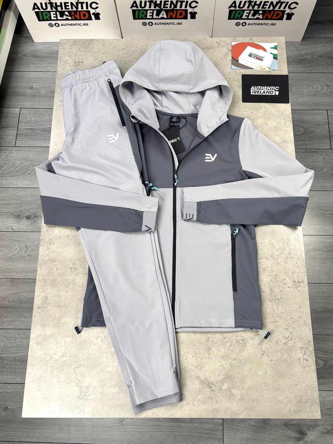 ENVI DYNAMIC TRACKSUIT - GREY/SLATE