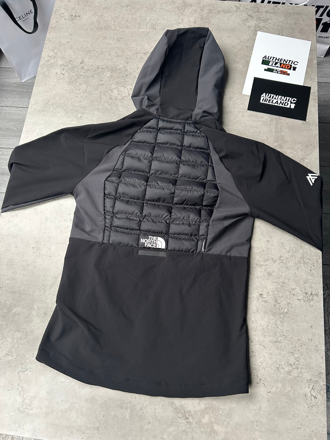 THE NORTH FACE HYRBID THERMA TRACKSUIT - BLACK