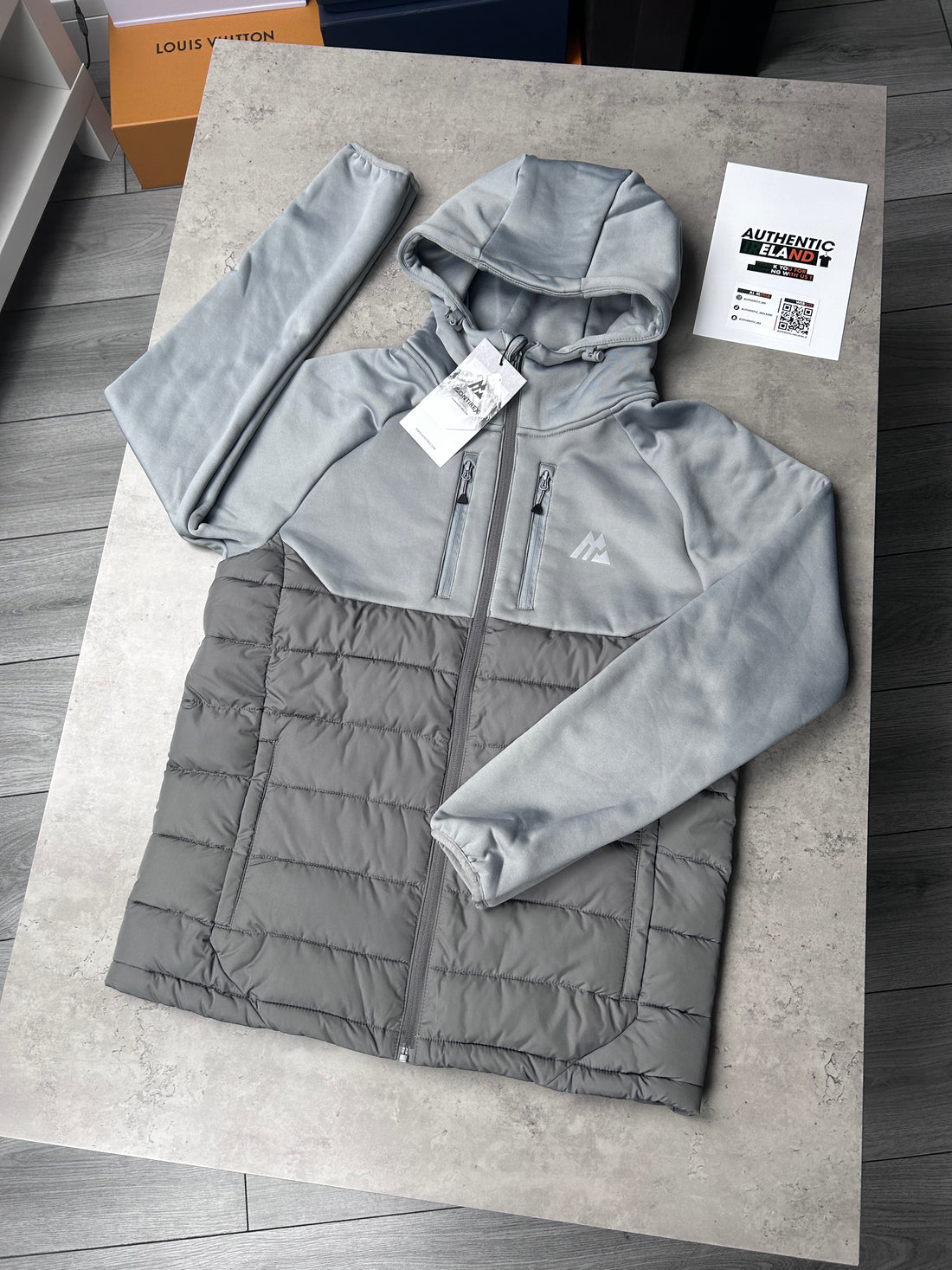 MONTIREX HYBRID JACKET - GREY