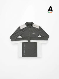 TRAILBERG TRIATHLON ULTRA QUARTER ZIP - MOCHA / PEBBLE STONE