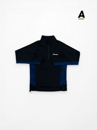 BERGHAUS WAVERTREE QUARTER ZIP - BLACK / NAVY