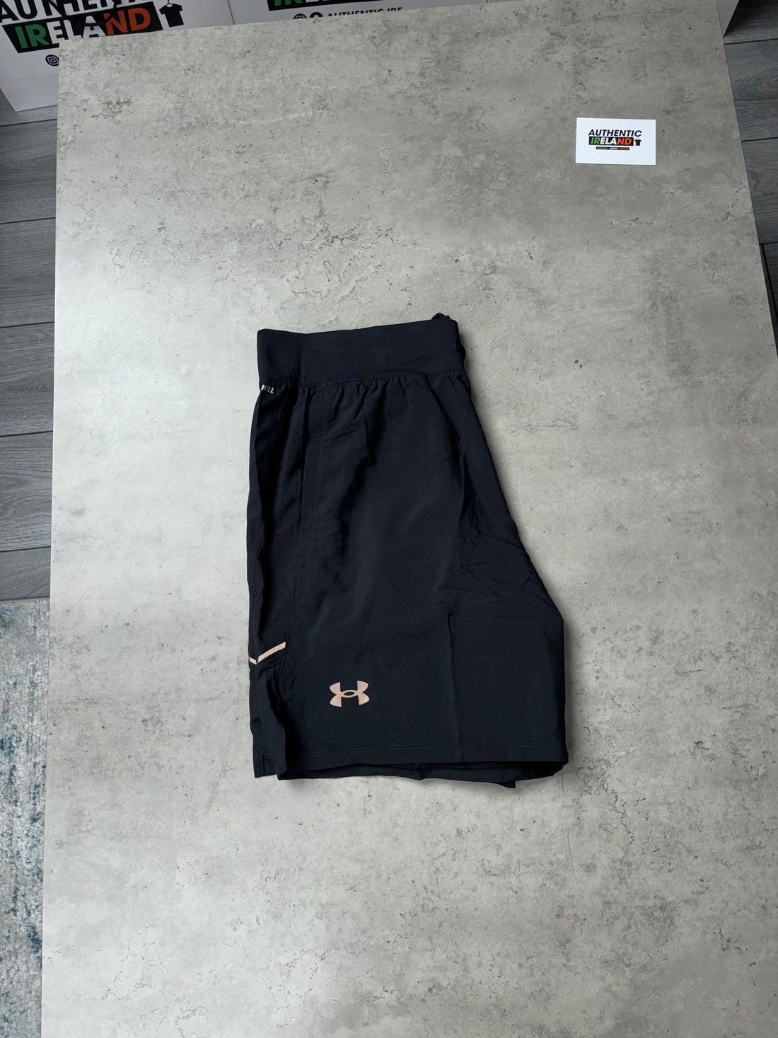 UNDER ARMOUR WINDRUNNER SET - CAMO BLUE/BLACK