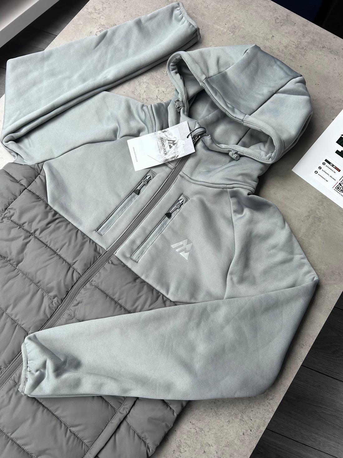 MONTIREX HYBRID JACKET - GREY