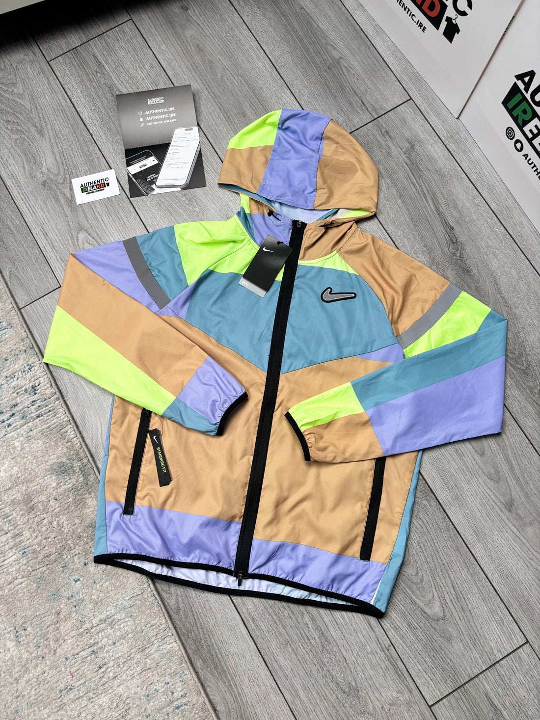 NIKE PATCHWORK JACKET - MULTI