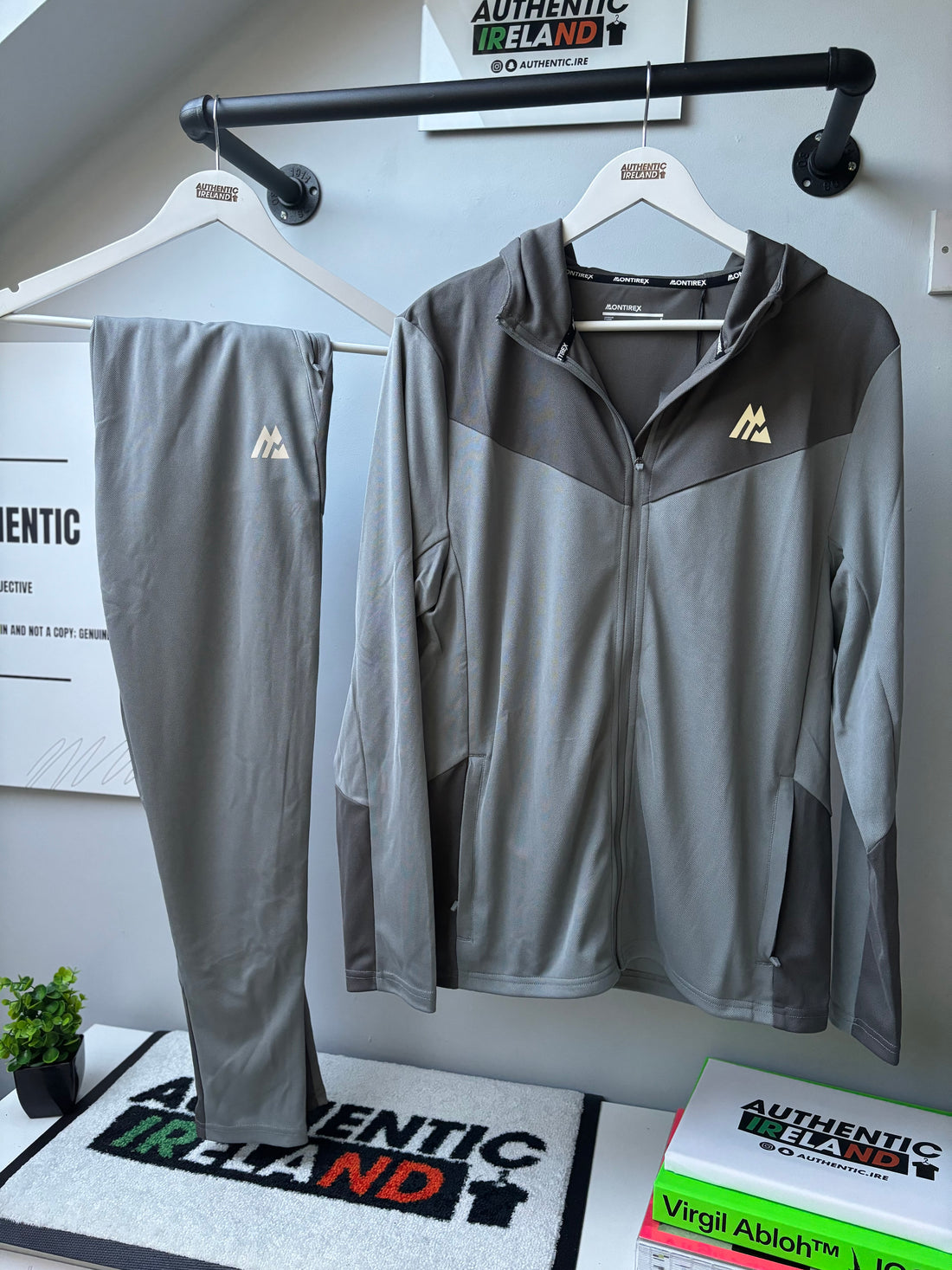 MONTIREX CHALLENGER TRACKSUIT - PLATINUM GREY