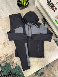 MONTERRAIN ORBIT WOVEN TRACKSUIT - BLACK/RED