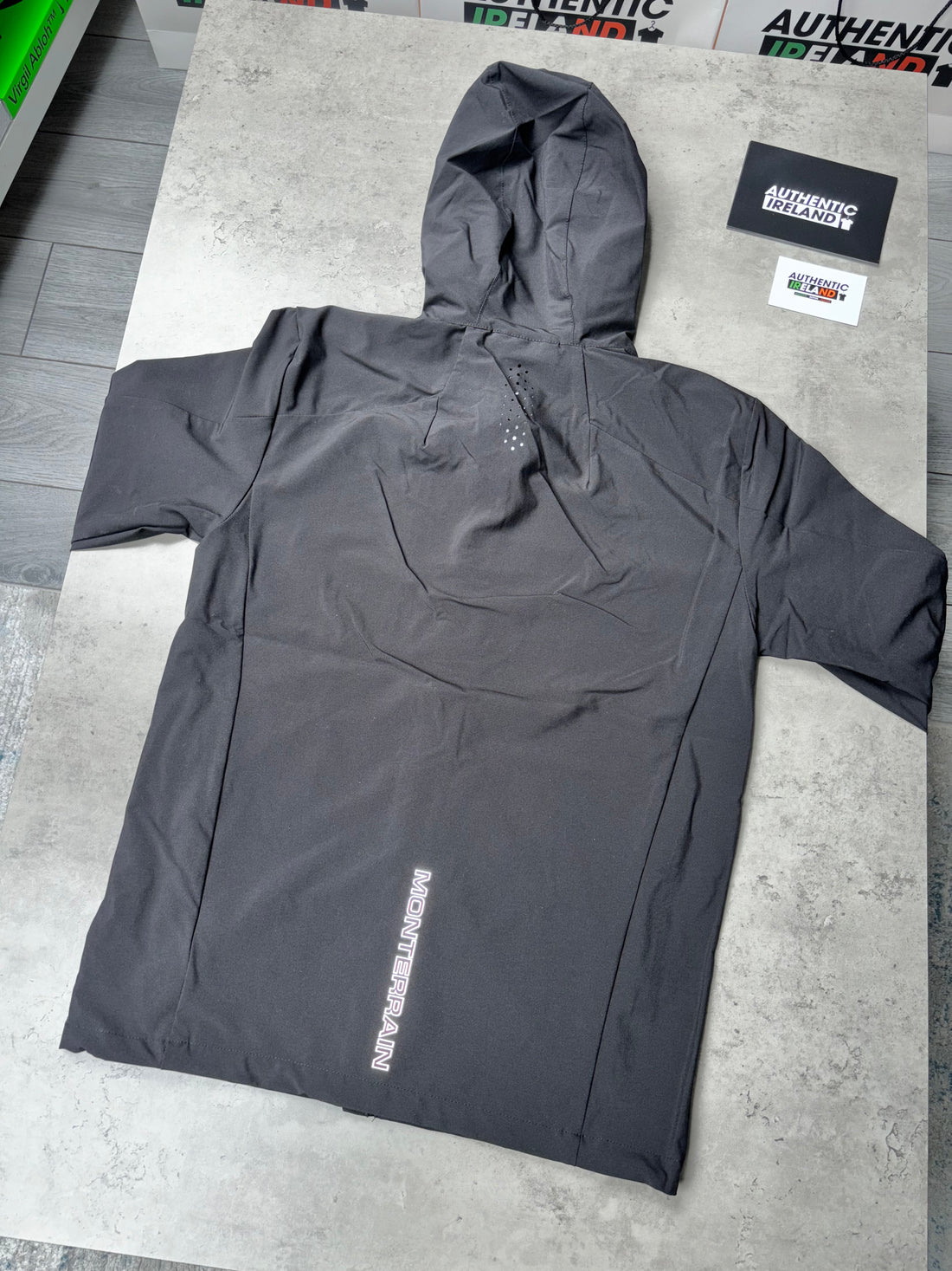 MONTERRAIN RAMBLE WOVEN TRACKSUIT - JET BLACK