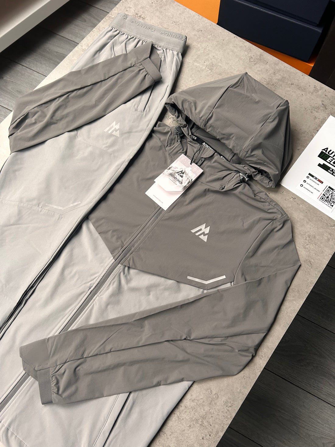 MONTIREX TWO-TONE TRACKSUIT - GREY