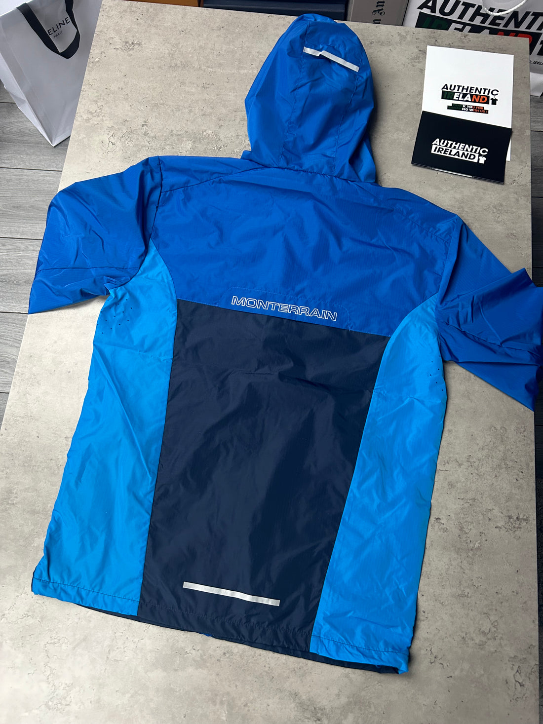 MONTERRAIN WINDRUNNER JACKET - AQUA/BLUE/NAVY