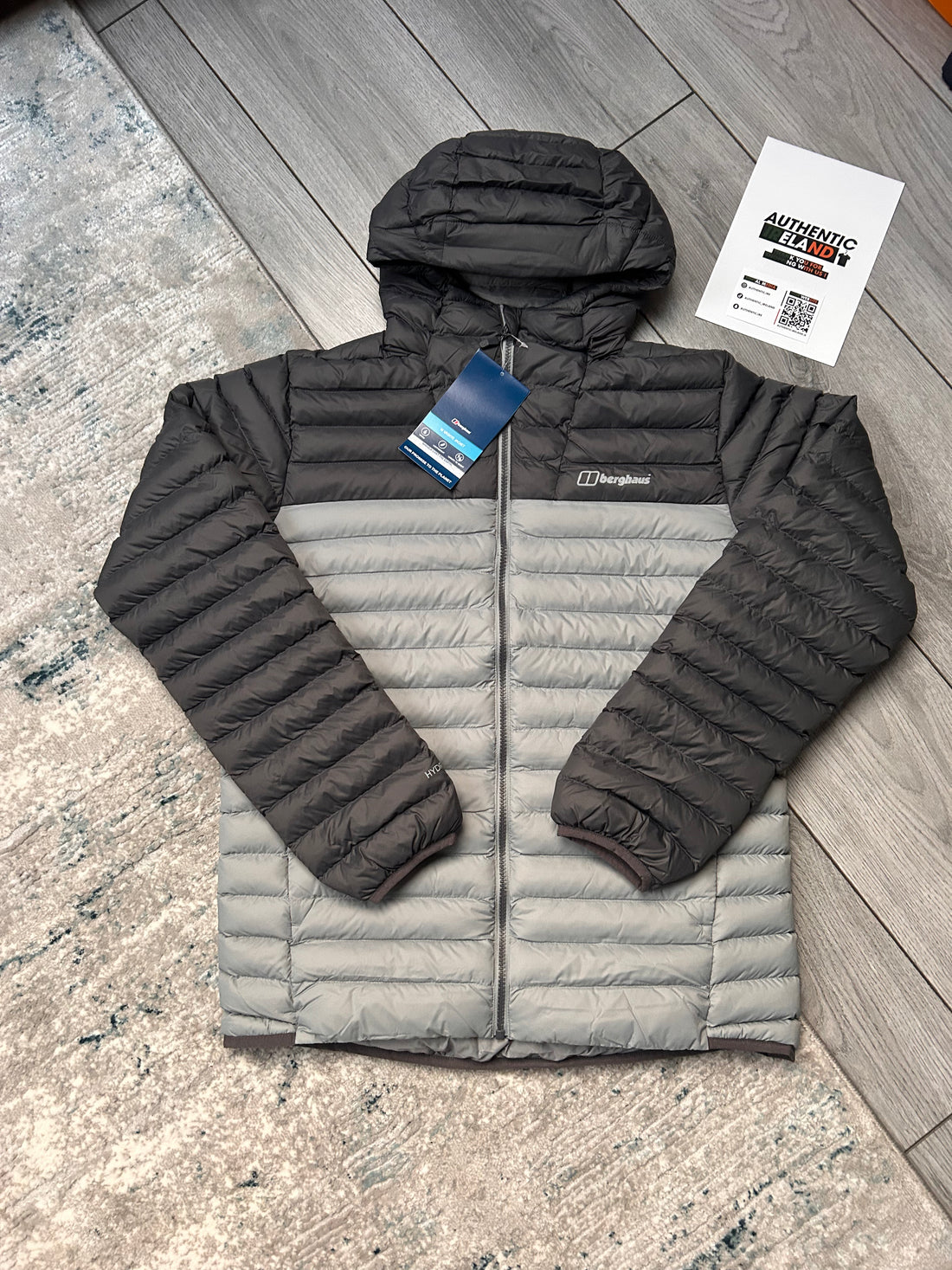 BERGHAUS BUBBLE JACKET GREY Authentic Ireland