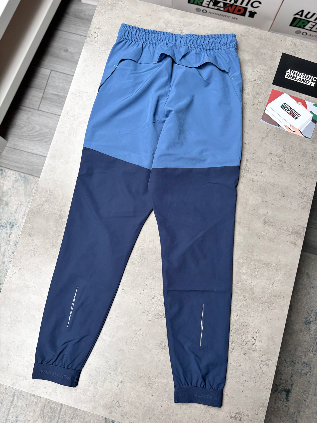 MONTERRAIN WOVEN ZIP TRACKSUIT - BLUE