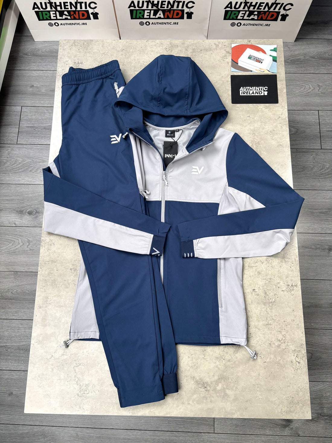 ENVI DYNAMIC TRACKSUIT - NAVY/GREY