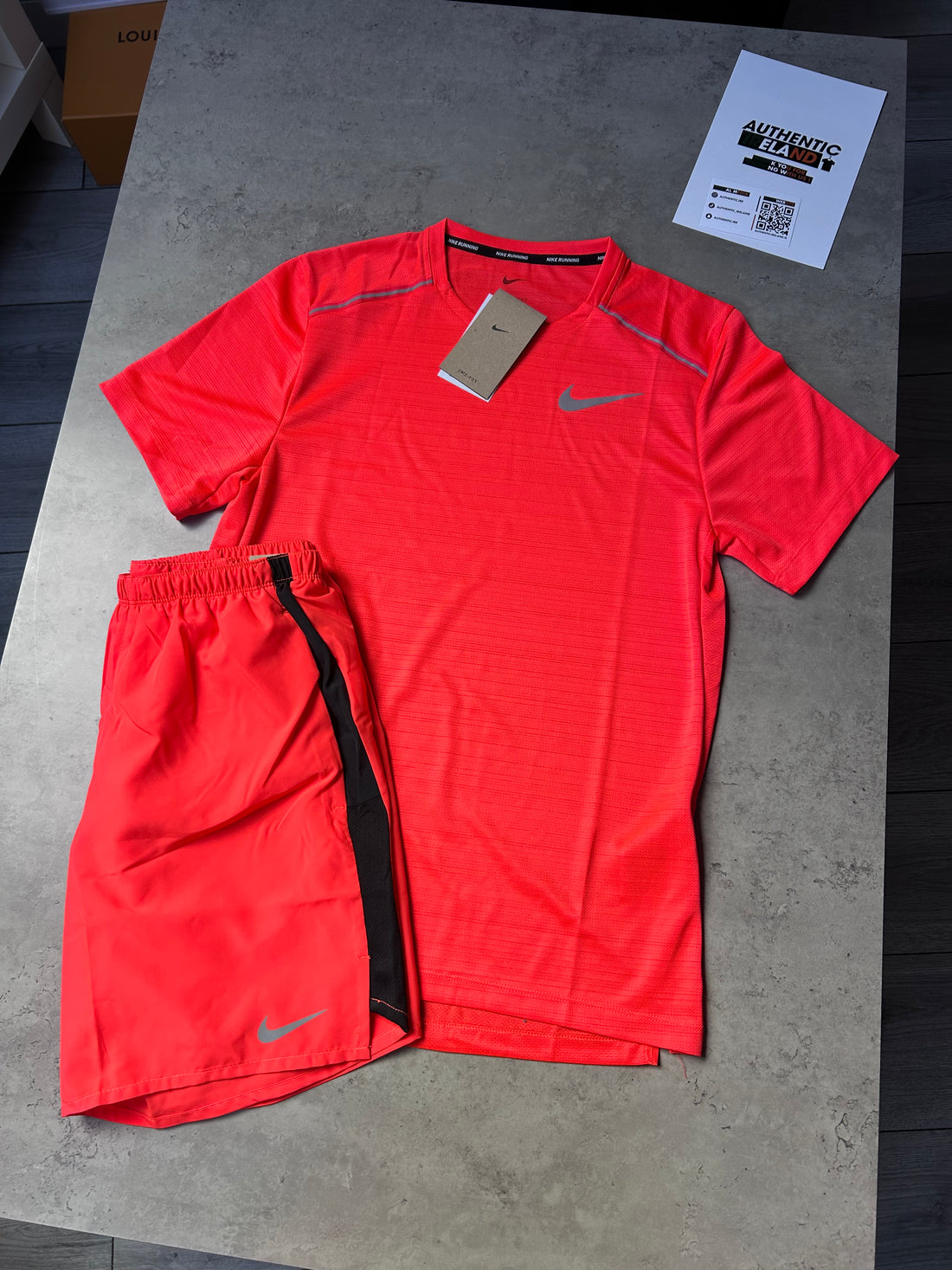 NIKE MILER 1.0 SET - CRIMSON RED