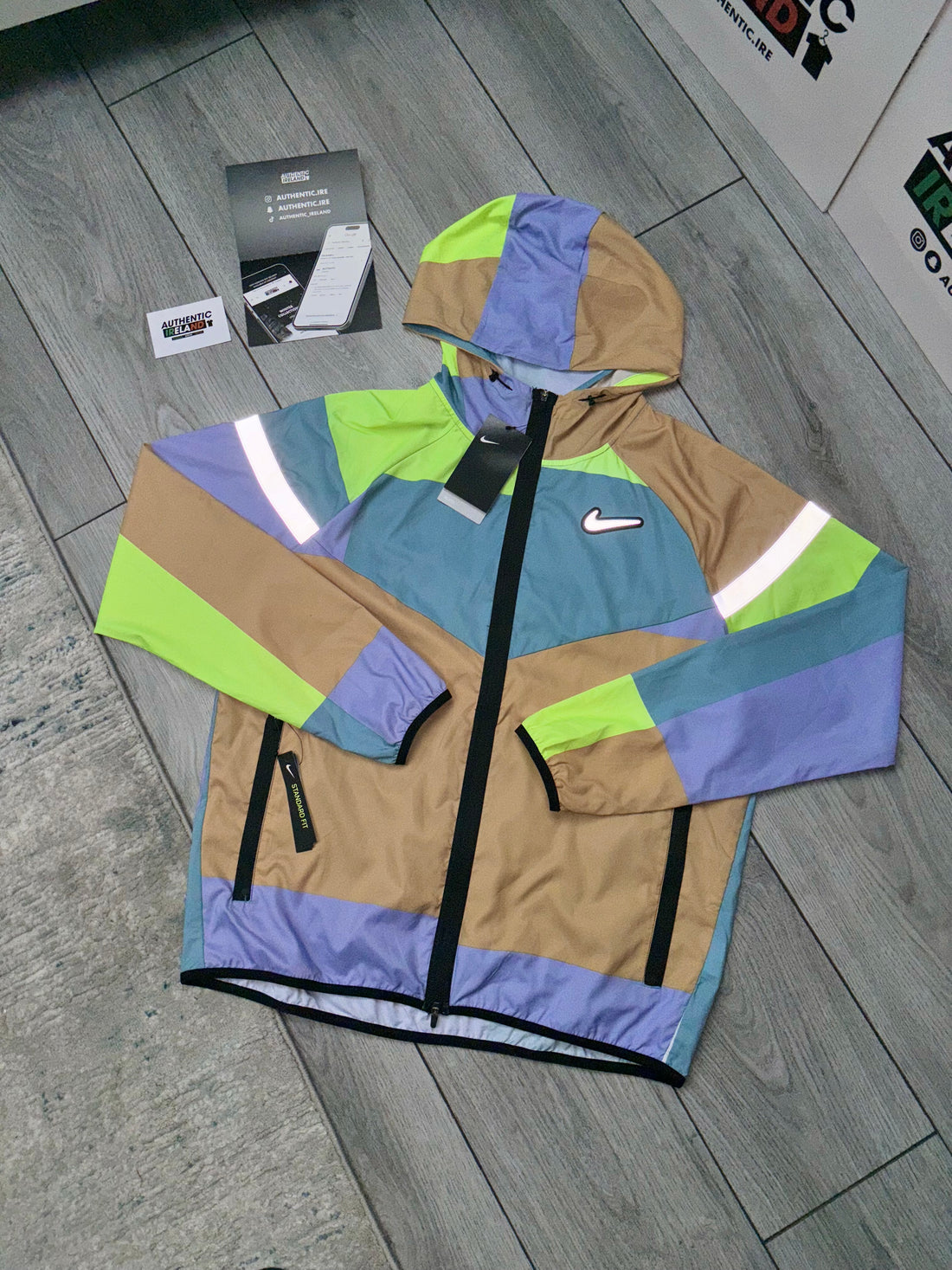 NIKE PATCHWORK JACKET - MULTI