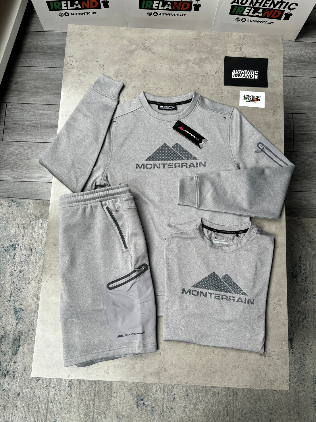 MONTERRAIN 3-PIECE SPEED SET - GREY