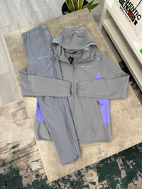 MONTERRAIN UTILITY TRACKSUIT - GREY/PURPLE