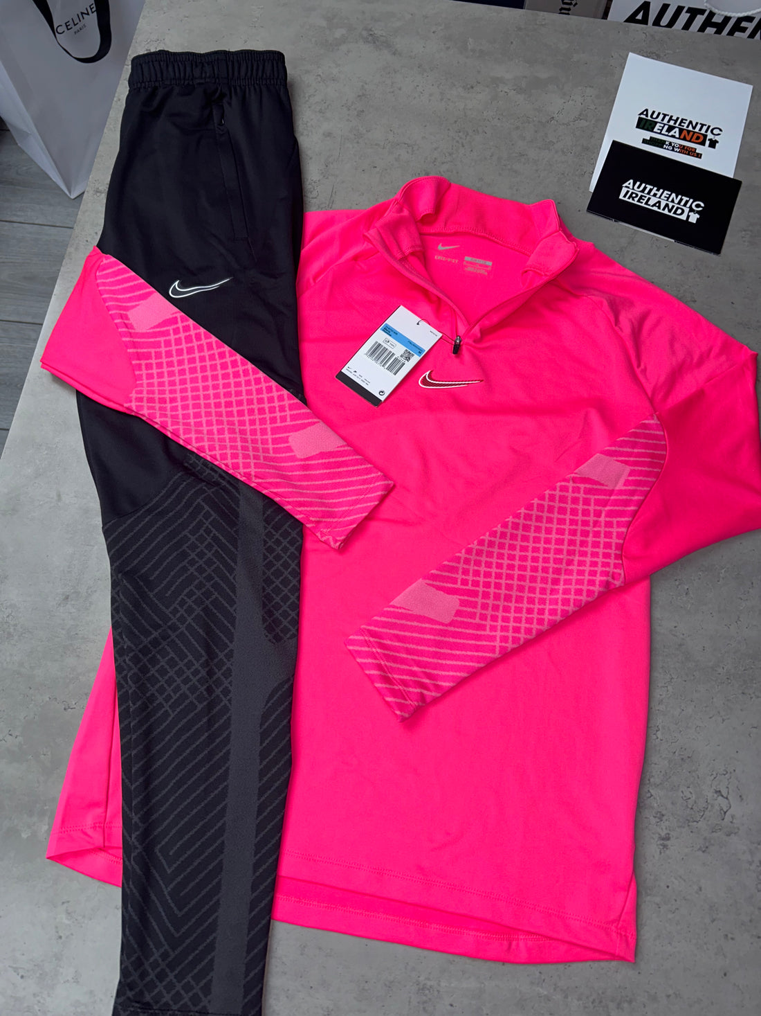 NIKE DRI-FIT TRACKSUIT - HYPER PINK