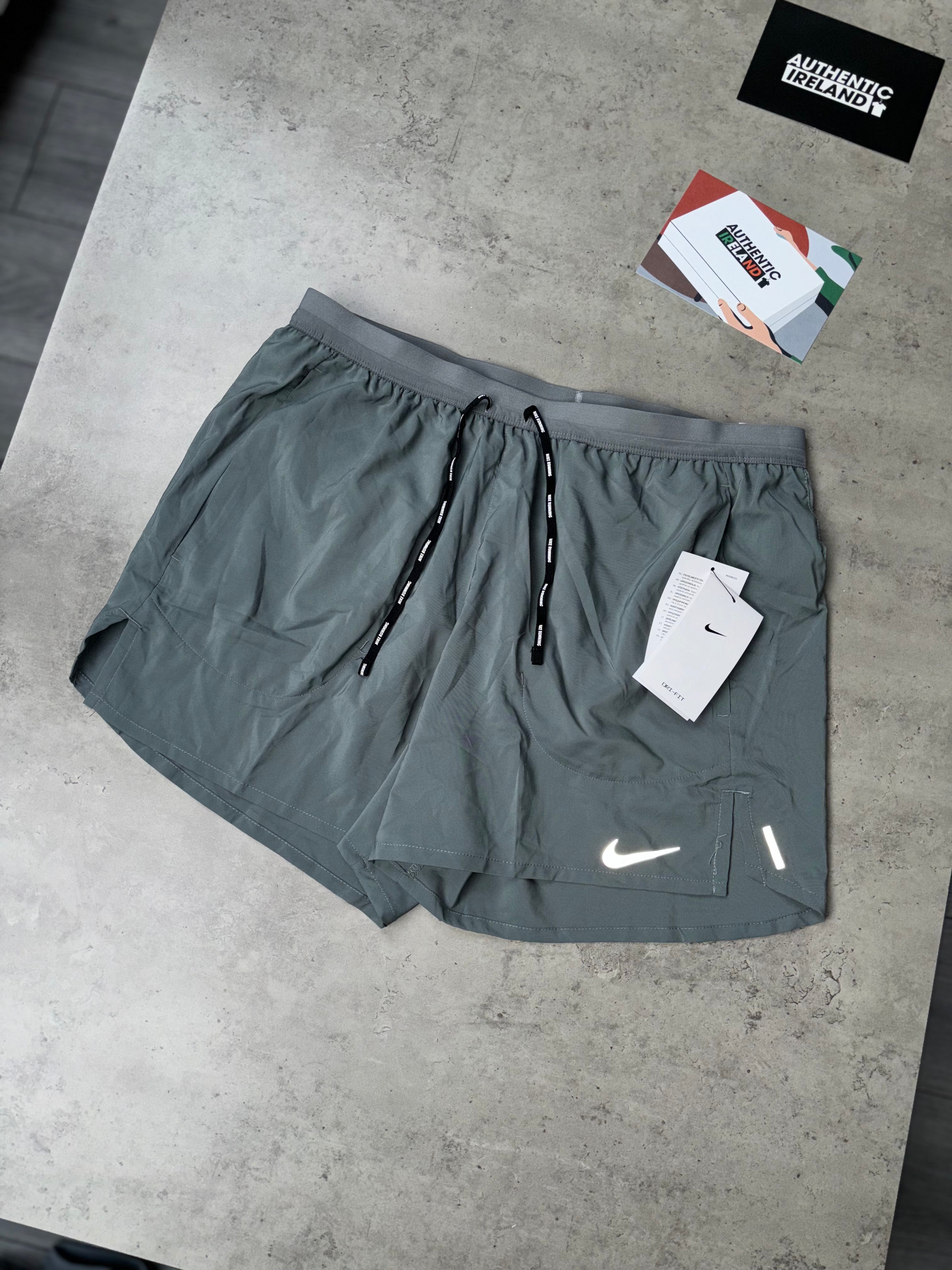 NIKE FLEX STRIDE SHORT GREY Authentic Ireland