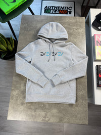ENVI DIGITAL LOGO HOODIE - GREY/BLUE