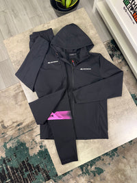 MONTERRAIN TECH UTILITY TRACKSUIT - BLACK/PINK