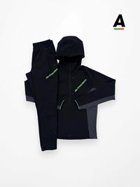 TRAILBERG PULSEWAVE TRACKSUIT - BLACK / INKWELL SHADOW