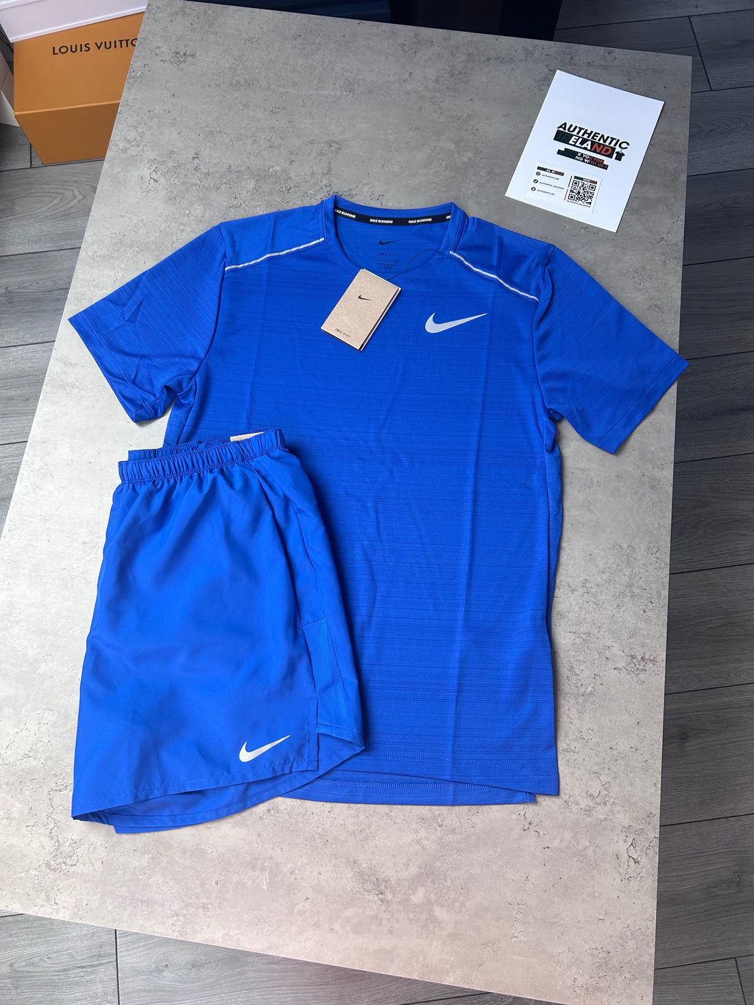 NIKE MILER 1.0 3-PIECE SET - ROYAL BLUE