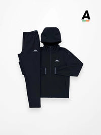 TRAILBERG OUTRIDER TRACKSUIT - BLACK / GRAPHITE GREY
