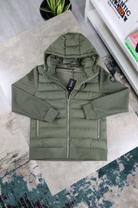 ENVI HYBRID JACKET - KHAKI GREEN