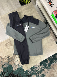 BERGHAUS TREK 1/4 ZIP TRACKSUIT - SLATE