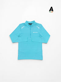 MONTERRAIN LYDER QUARTER ZIP - GLEAMING BLUE