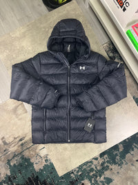 UNDER ARMOUR UTILITY PUFFER COAT - BLACK