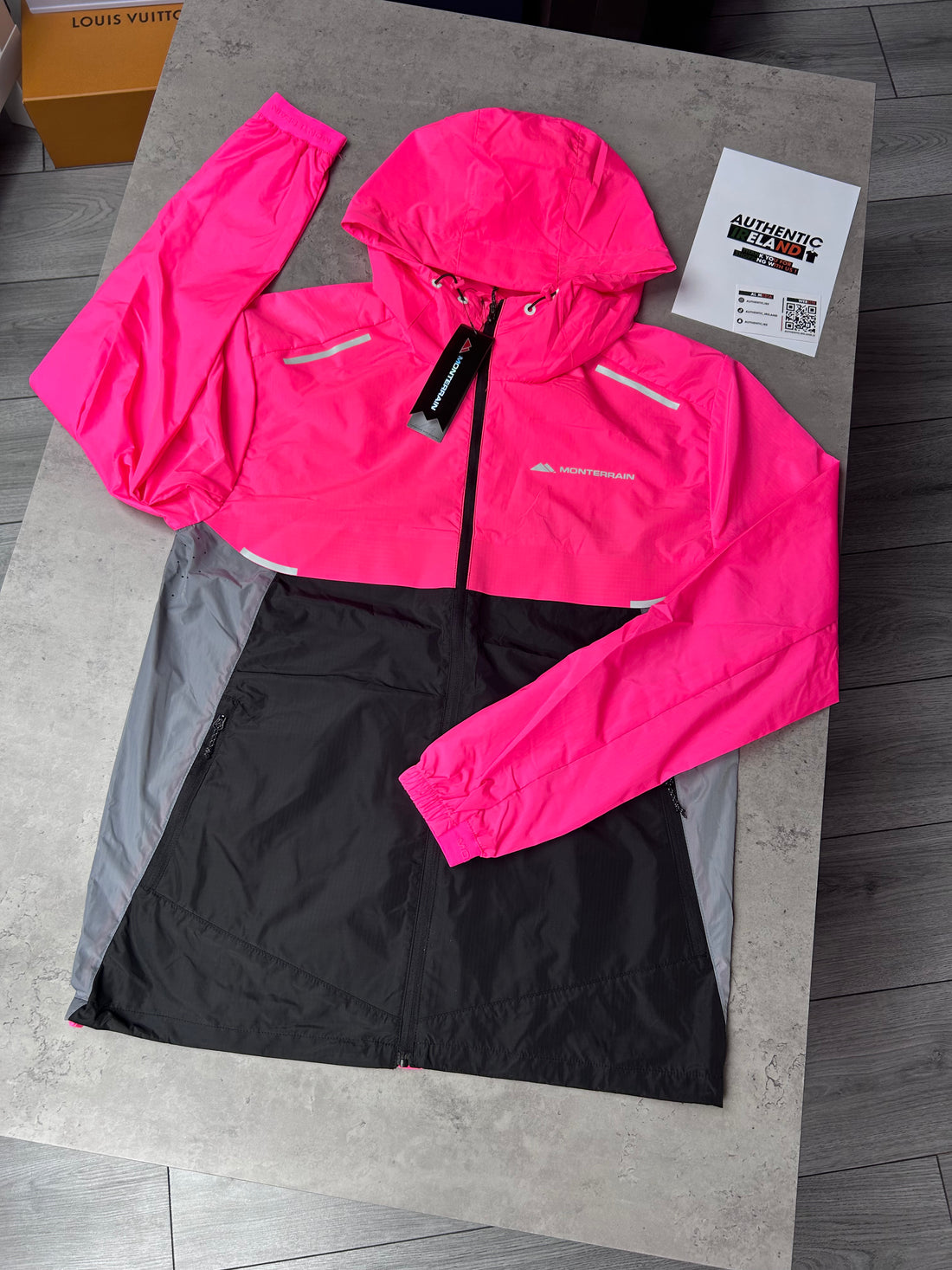 Pink windrunner sales