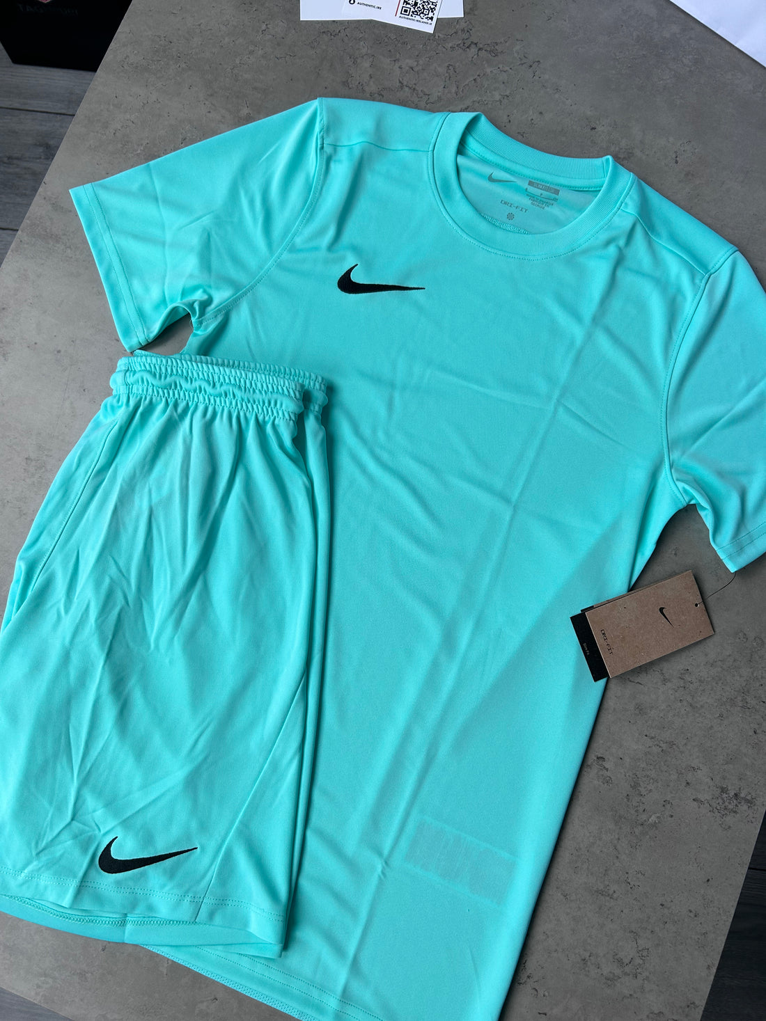 NIKE DRI-FIT SET - TURQUOISE – authenticireland