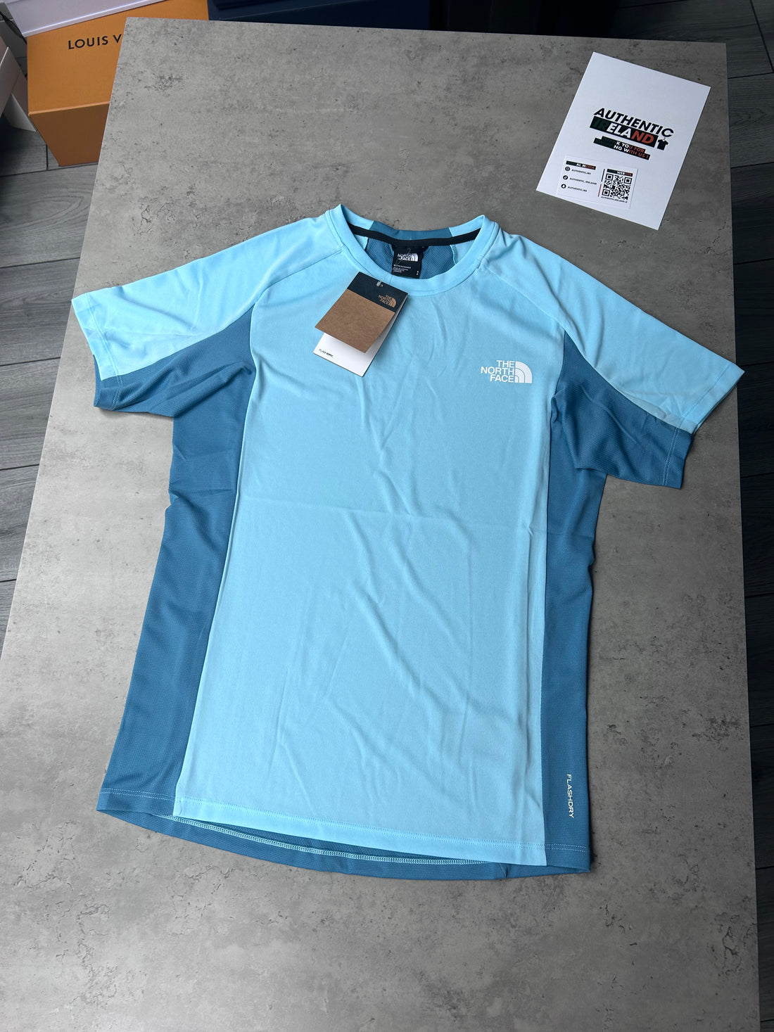 THE NORTH FACE 1/4 ZIP 3-PIECE SET - ICE BLUE