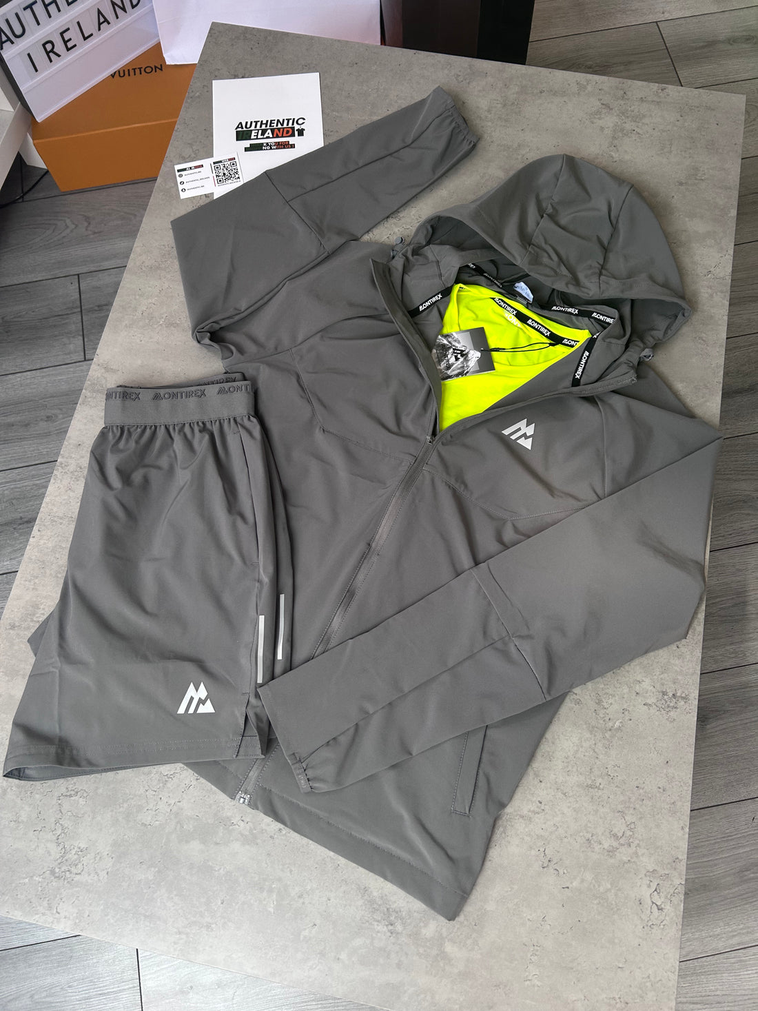 MONTIREX WINDRUNNER 3-PIECE SET - YELLOW/GREY